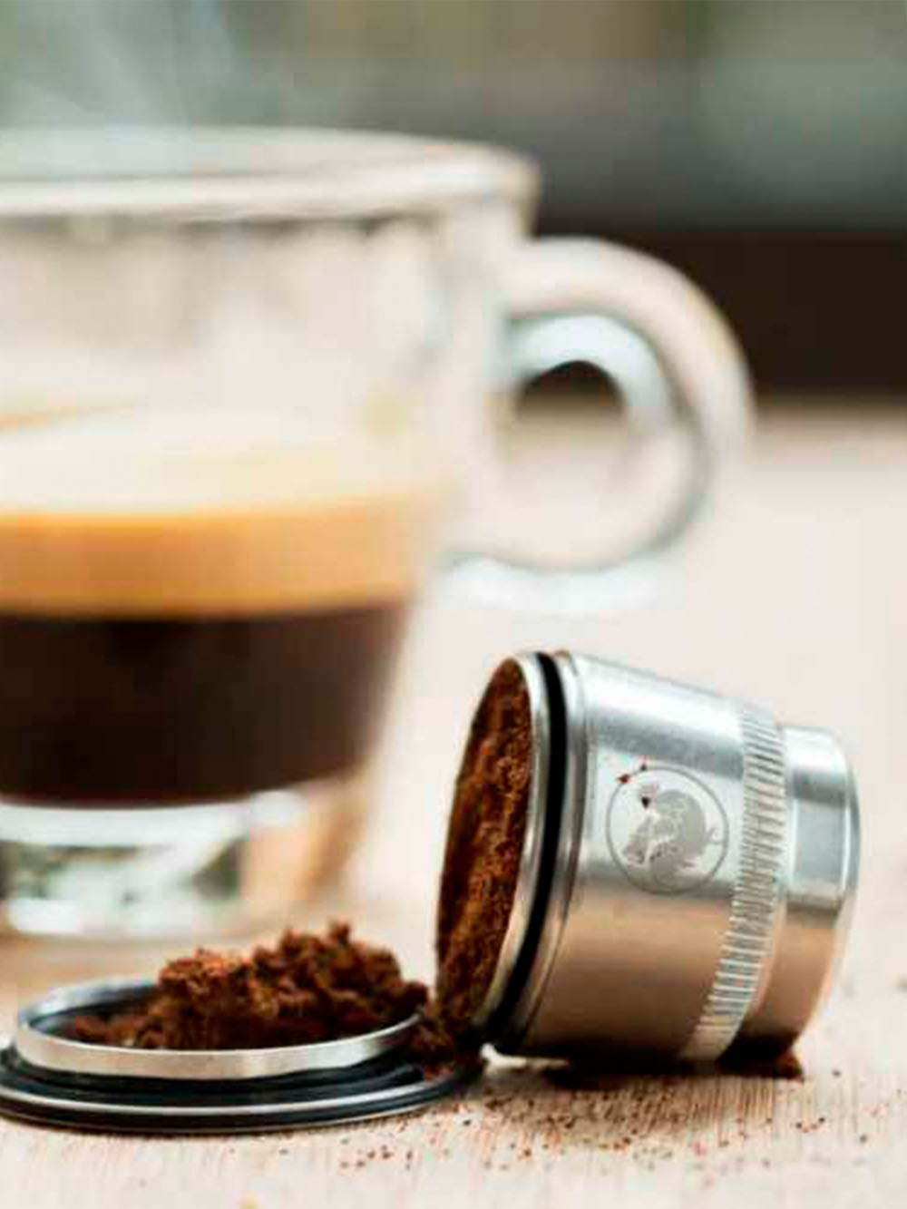 Sådan bruger du en kaffekapsel til Nespresso®