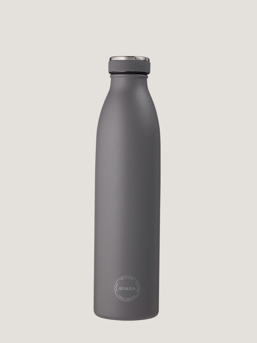 AYA&IDA drikkeflaske - 1000 ml - Dark Grey - UDGÅR