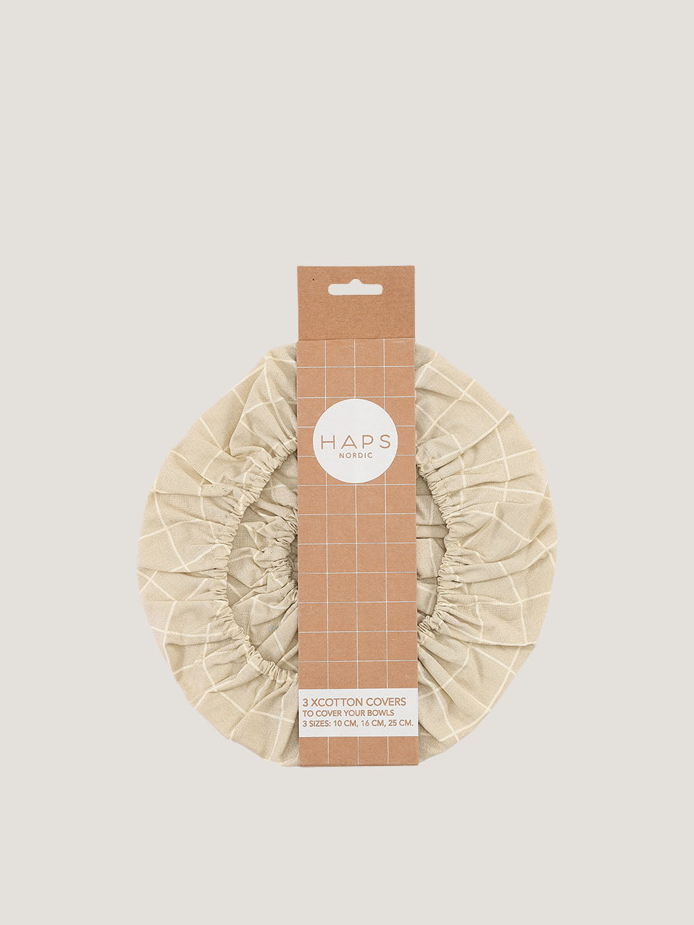 Cotton covers 3 pak - Check