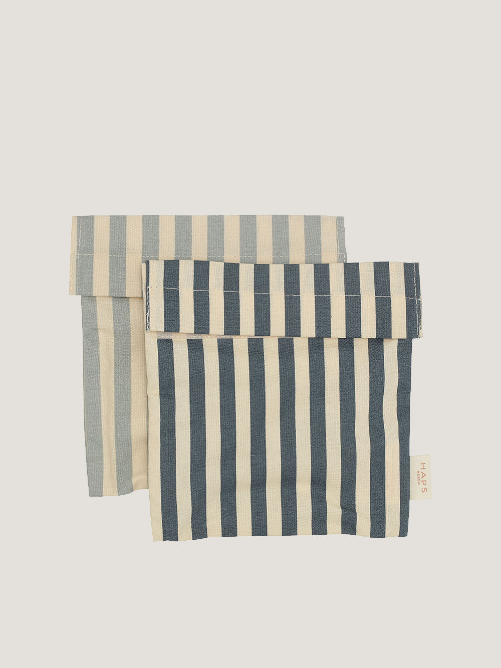 Haps Nordic sandwich bag 2-pak - Marine stripe