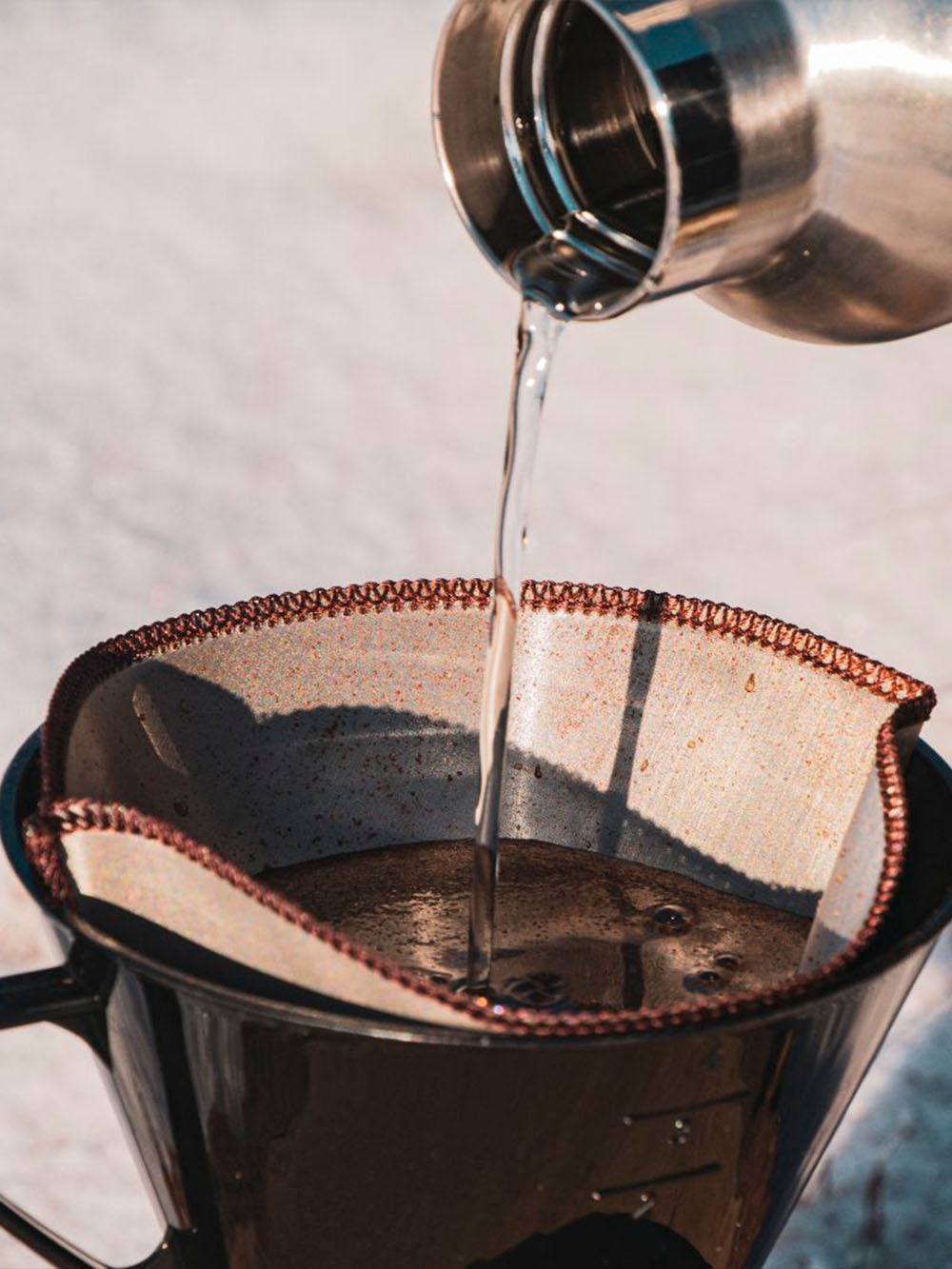 Kaffefilter i stål