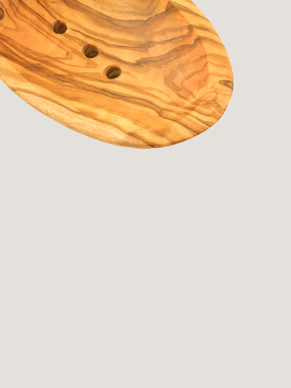 Sæbeskål i oliventræ · Oval