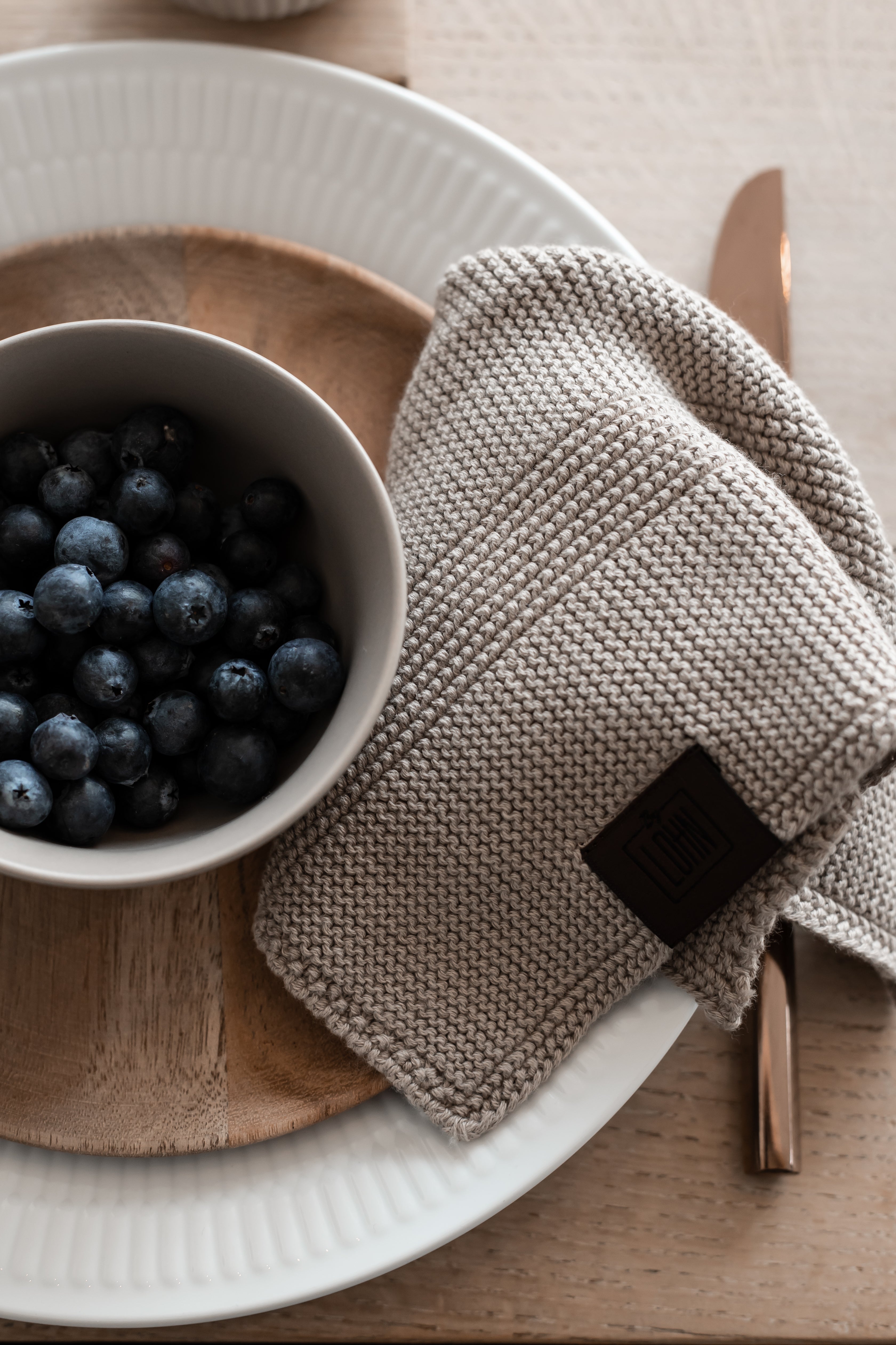 Strikket all-round klud