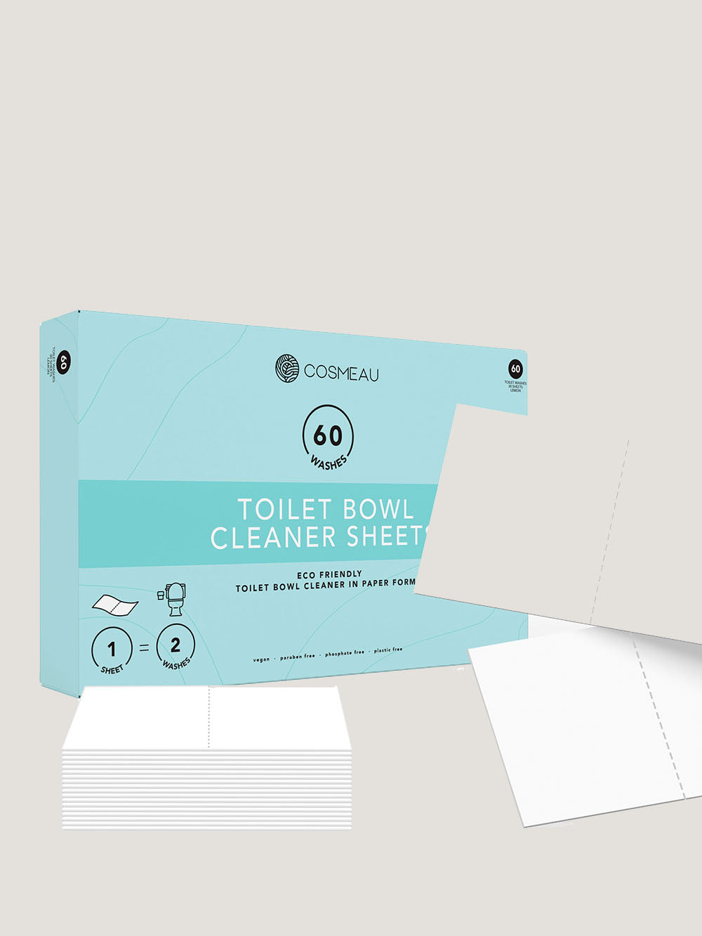 Toiletrens i ark