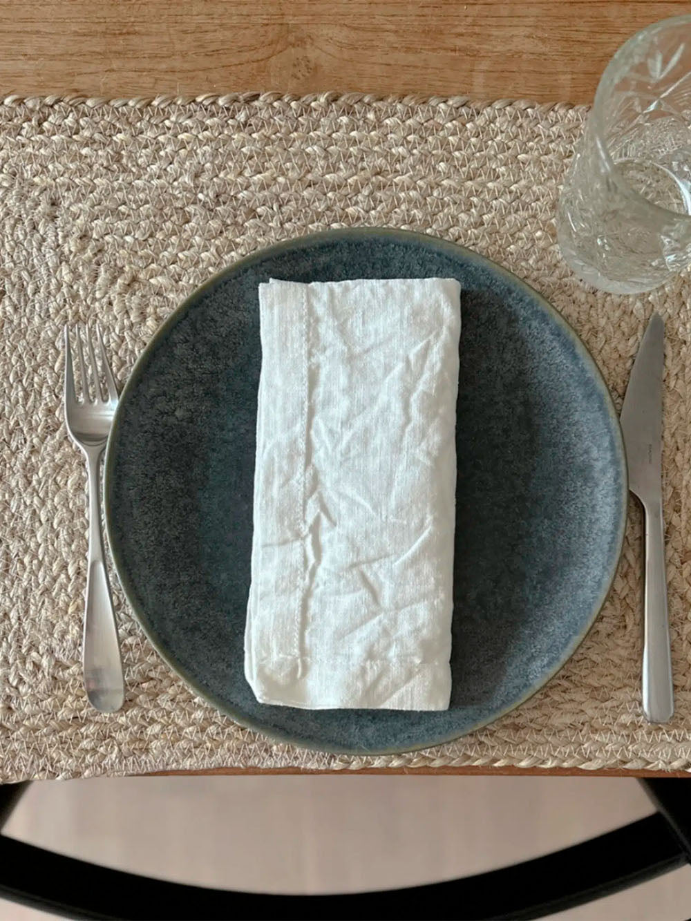 Dækkeservietter i jute