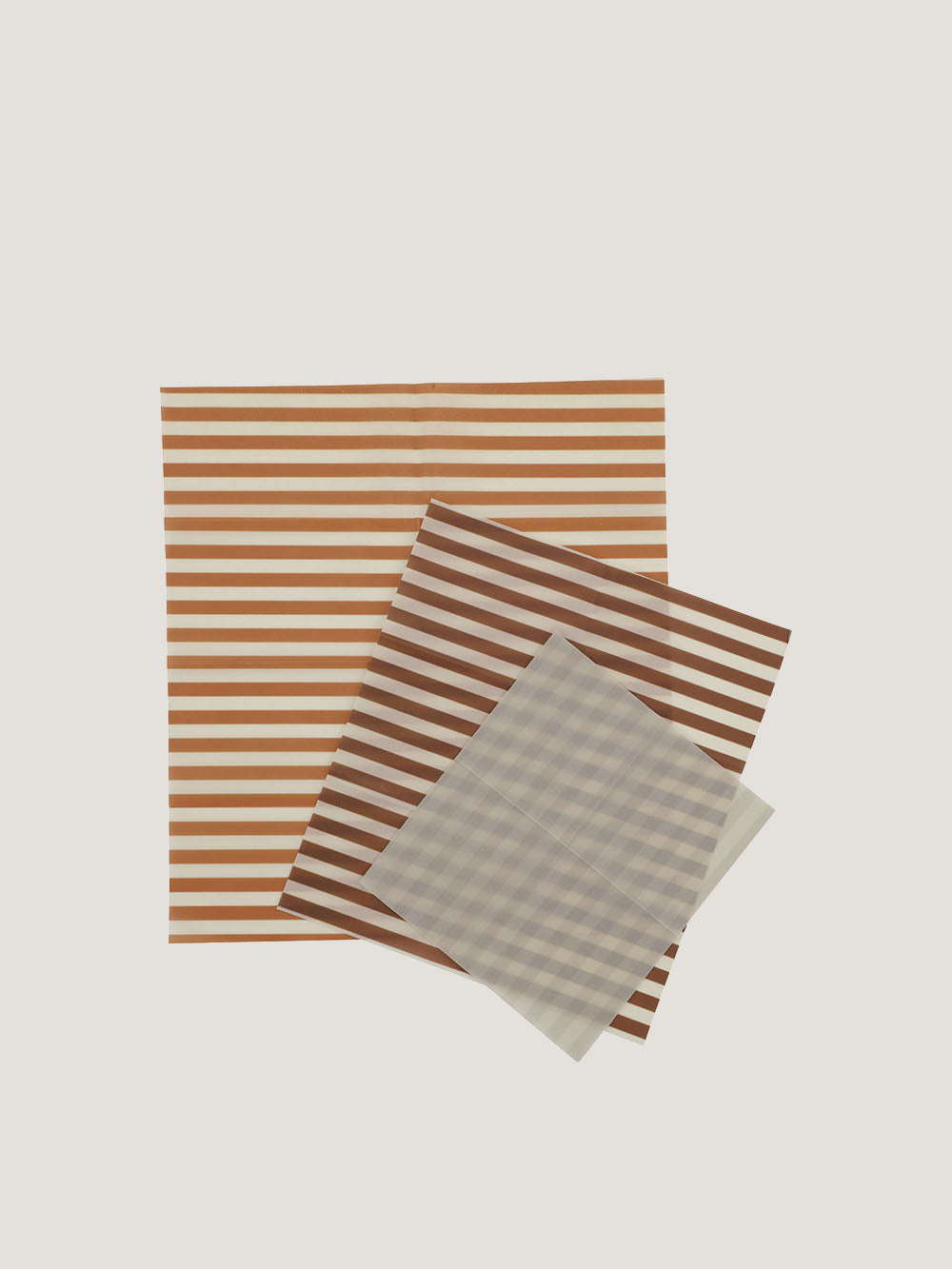 Bivokspapir 3 pak - Marine stripes