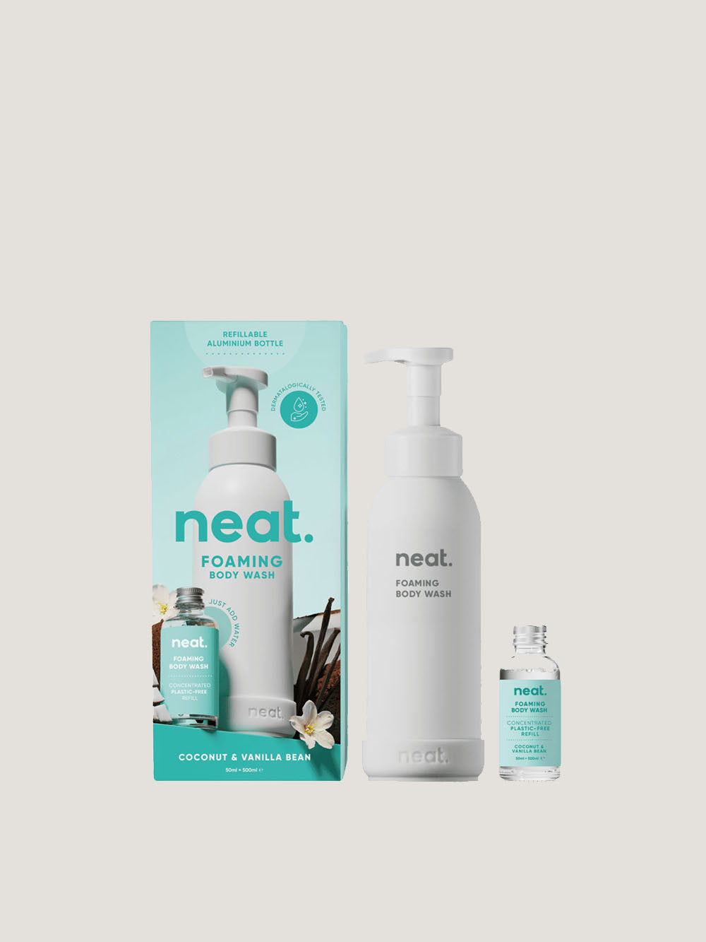 Neat. Foaming Body Wash - Starter Kit - UDGÅR