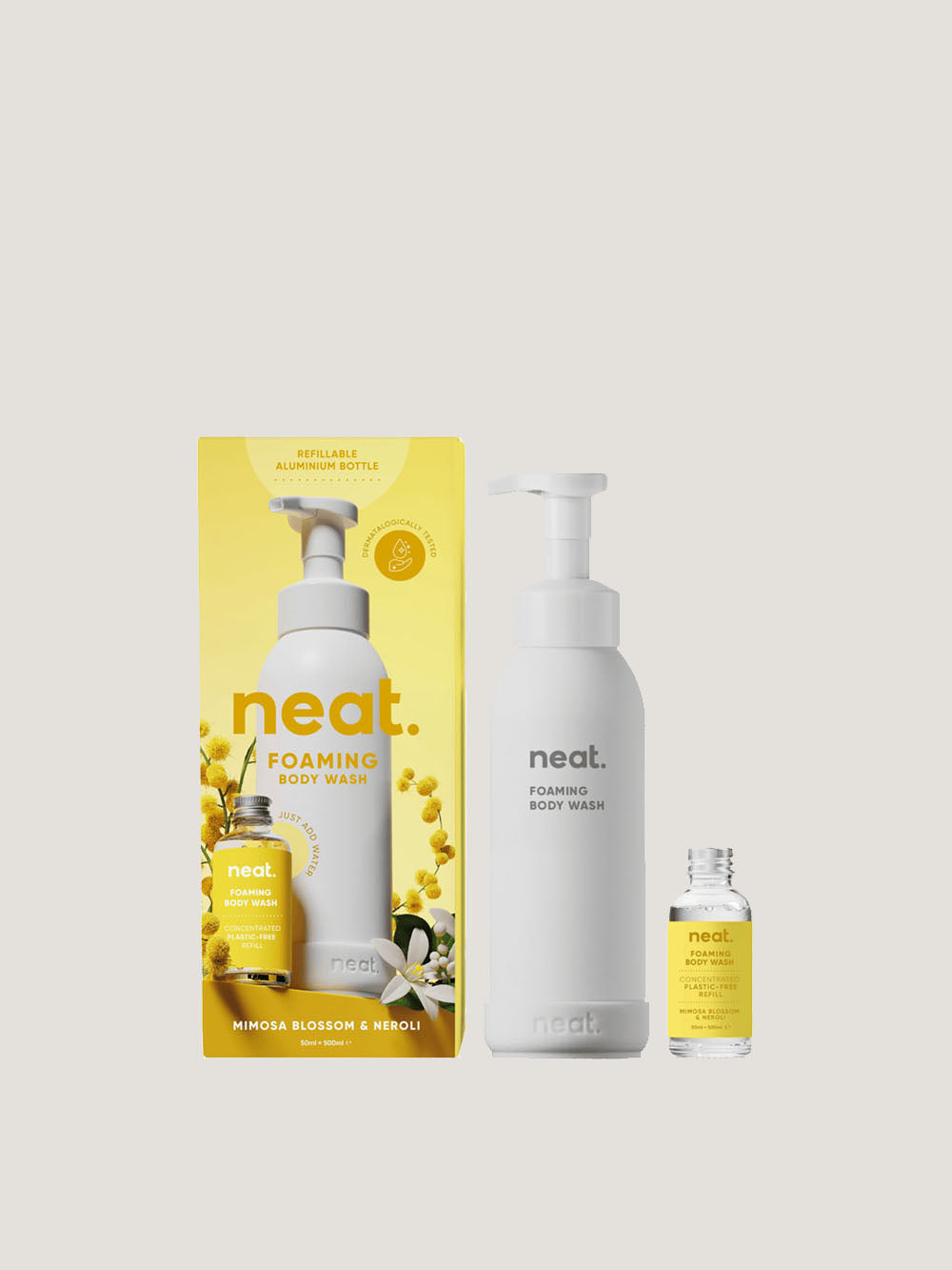 Neat. Foaming Body Wash - Starter Kit - UDGÅR