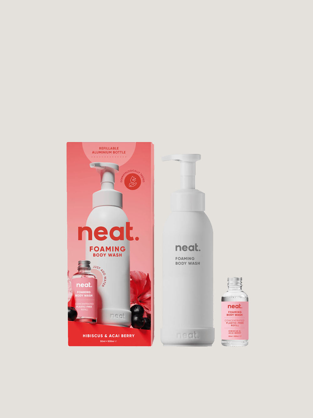 Neat. Foaming Body Wash - Starter Kit - UDGÅR