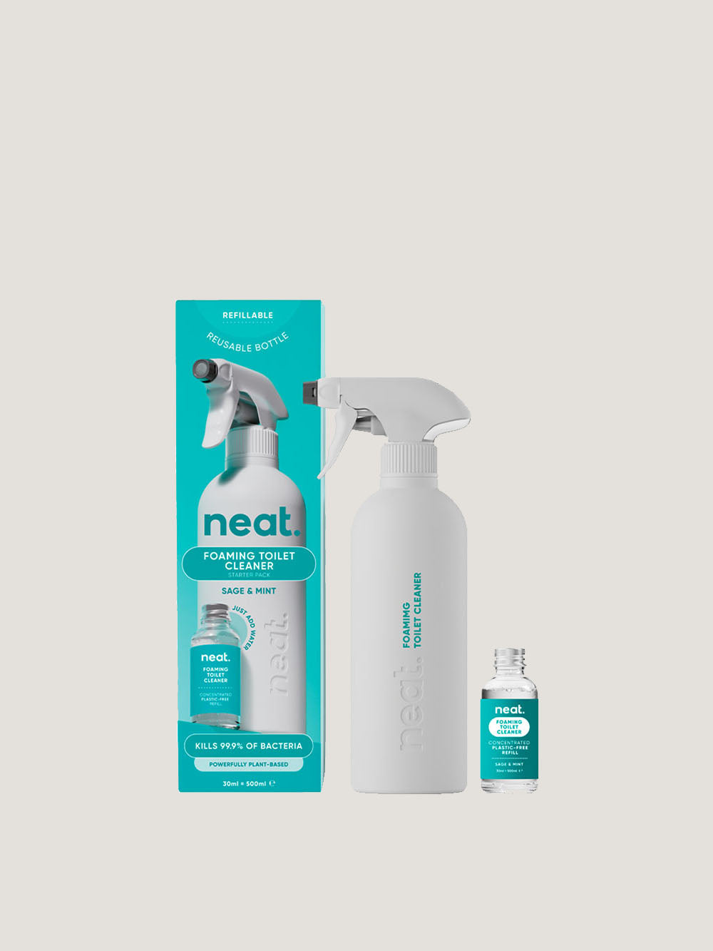 Neat. Foaming toilet cleaner - Starter Kit - UDGÅR