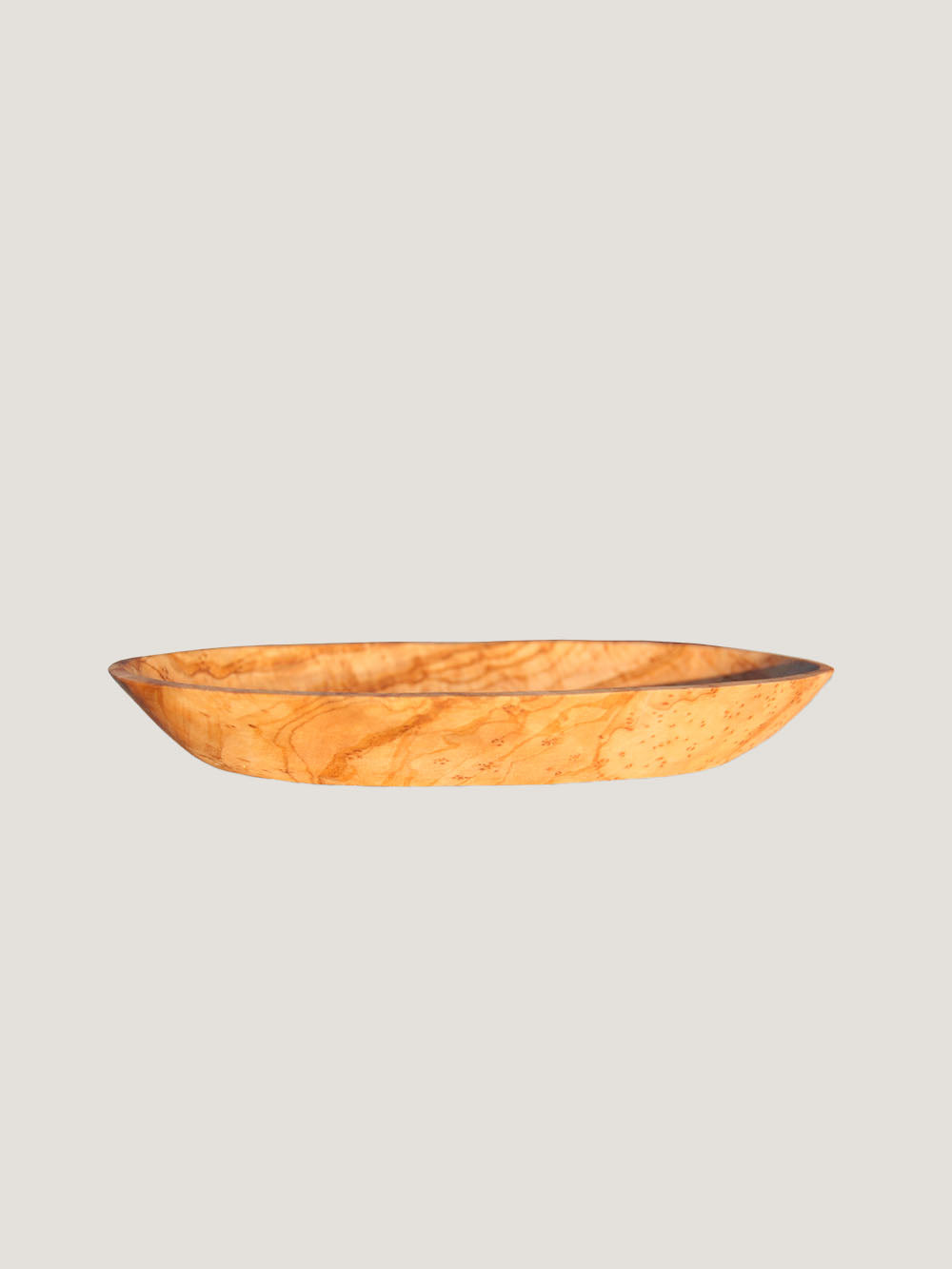 Sæbeskål i oliventræ · Oval
