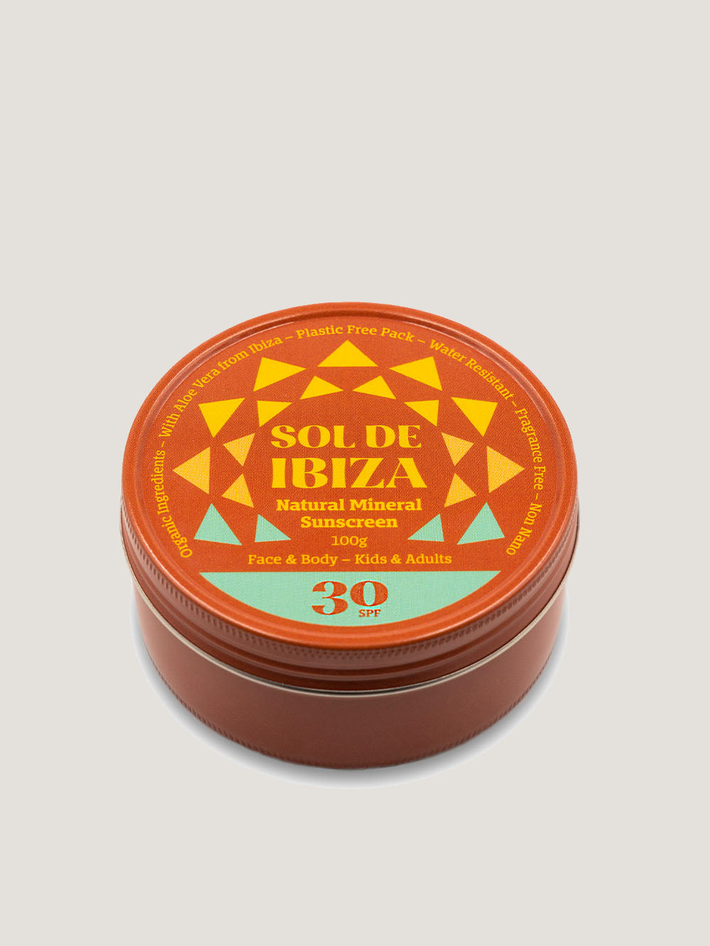 Naturlig solcreme SPF30 - Sol de Ibiza
