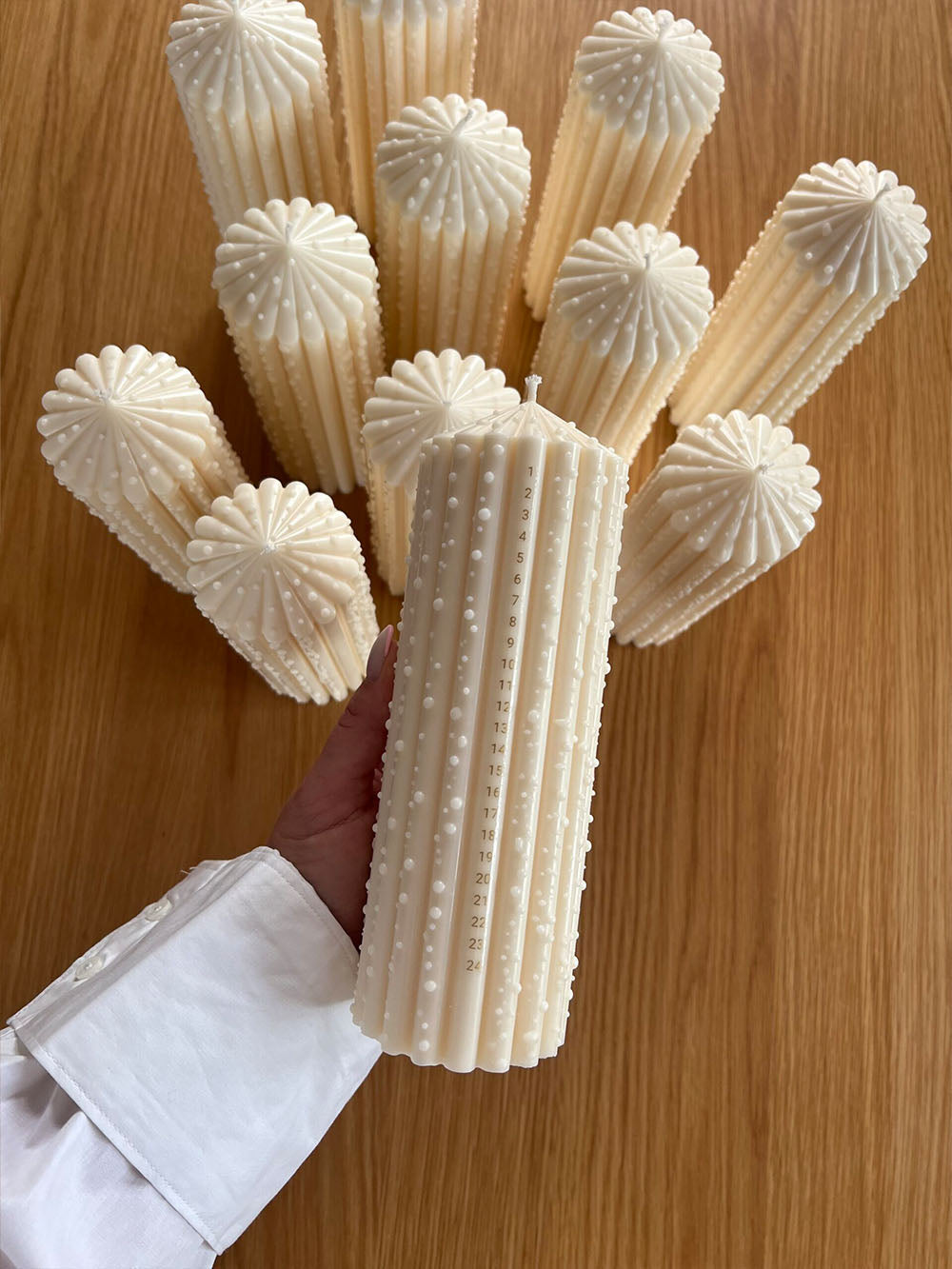 Kalenderlys af soya