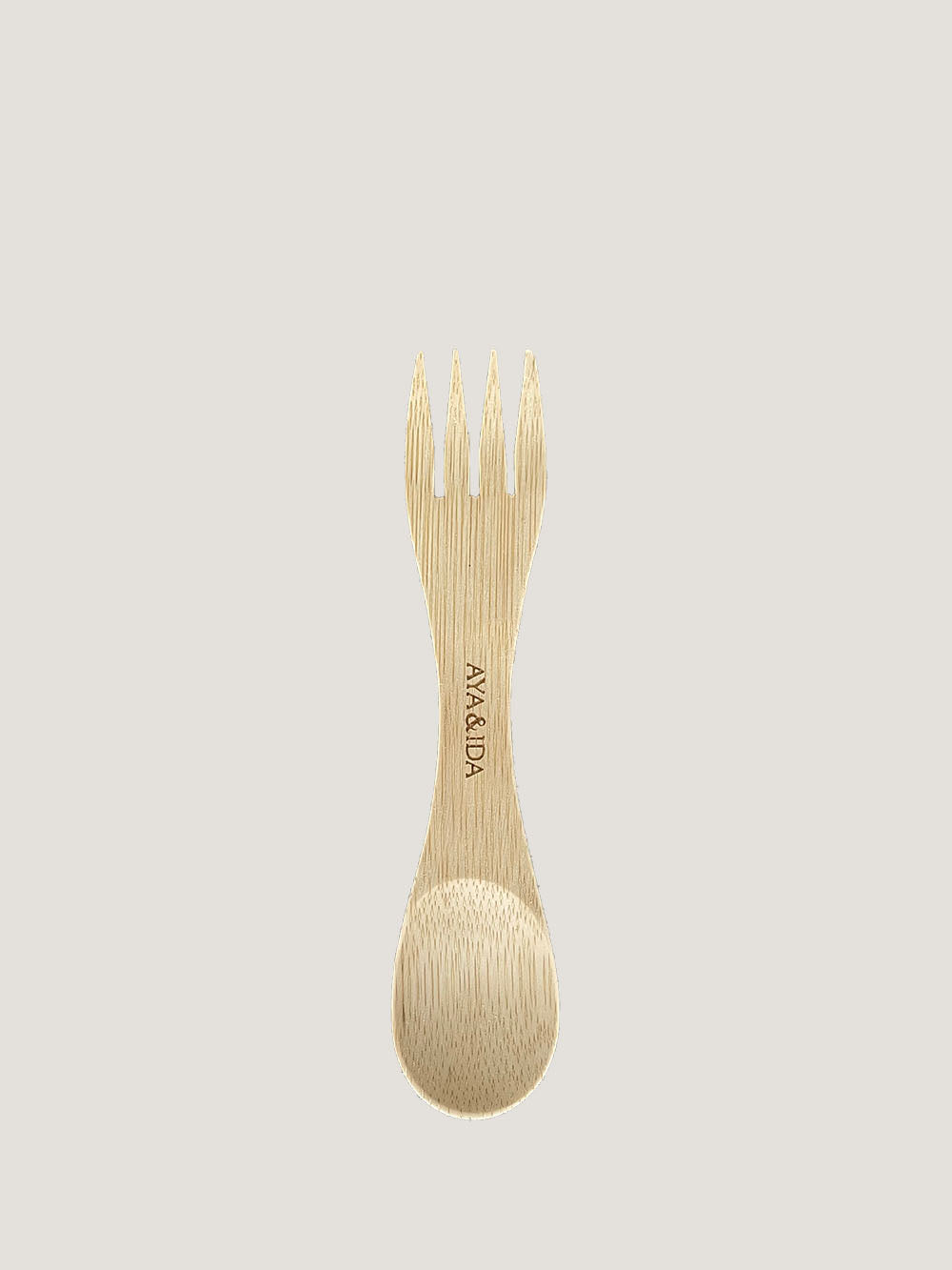 Spork i bambus