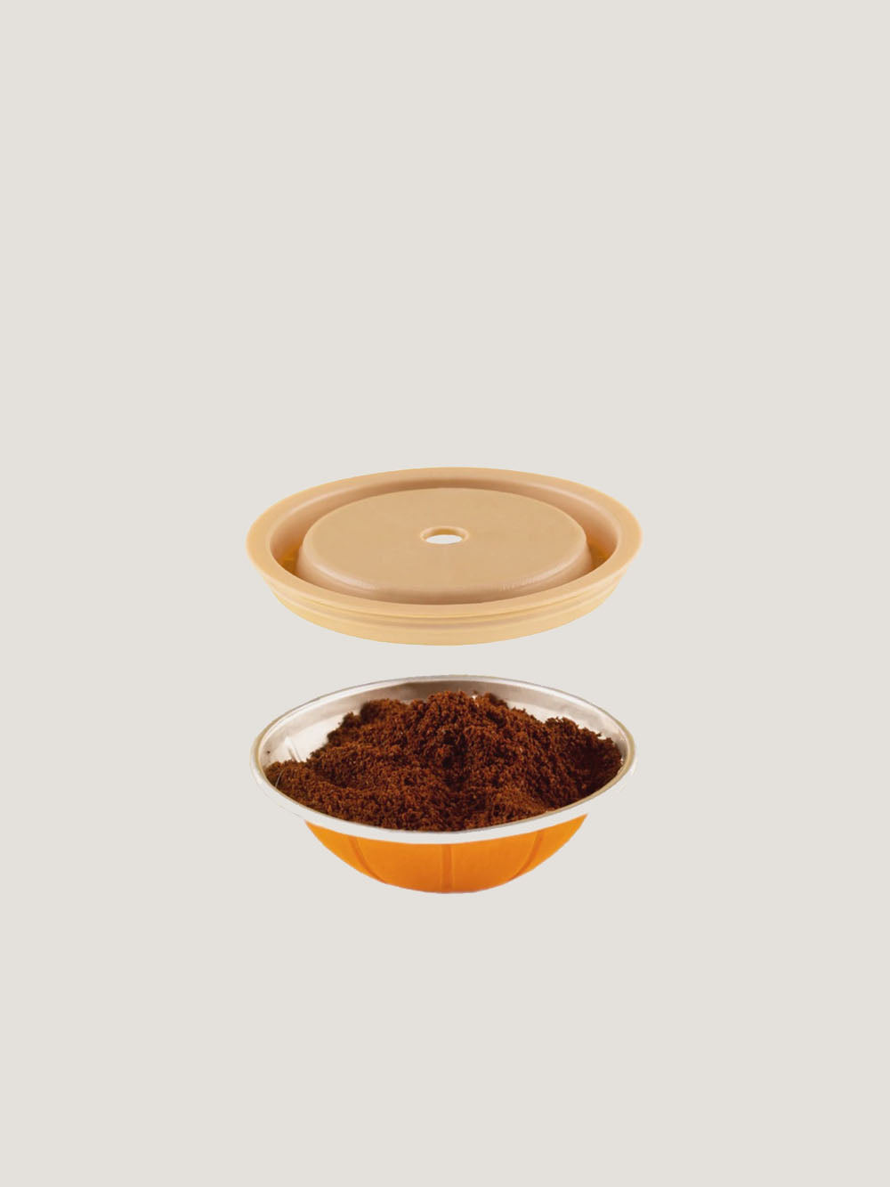 Genanvendeligt silikonelåg til Nespresso® Vertuo kaffekapsel