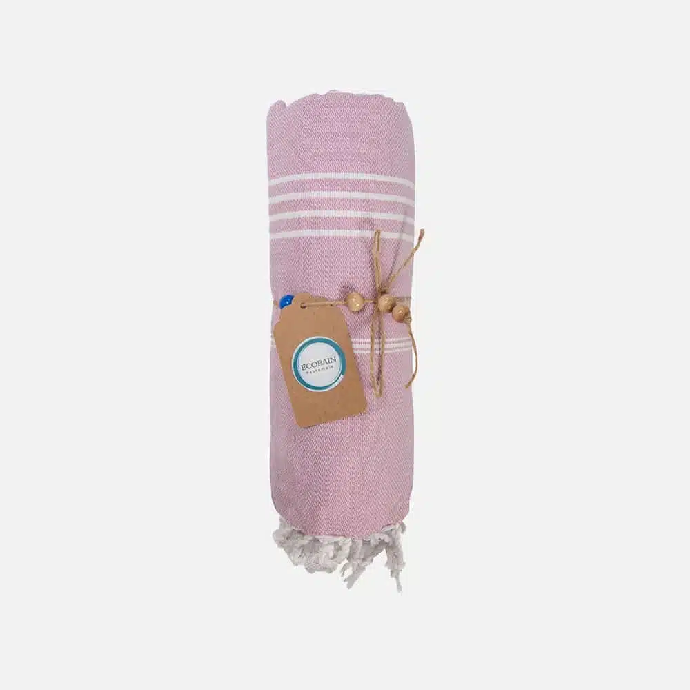 Hammam håndklæde lyserød