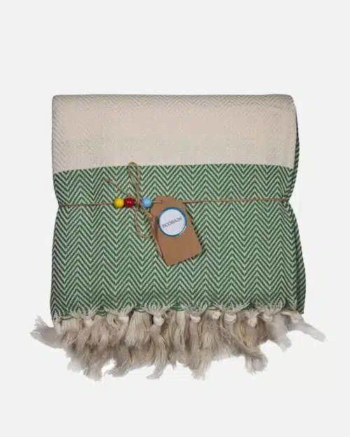 Couture håndklæde grøn