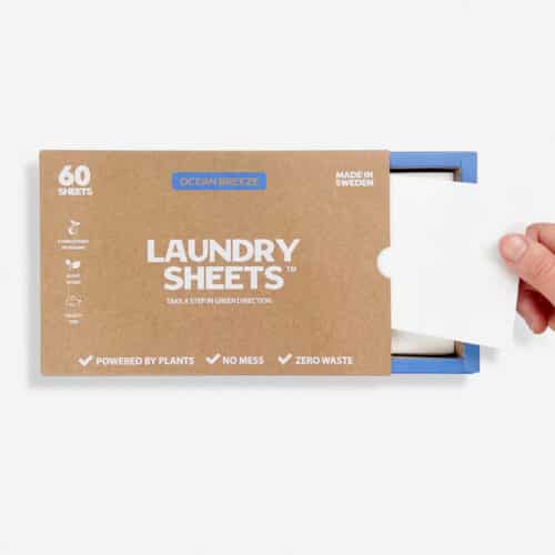 Laundry sheets - miljøvenligt vaskemiddel i strips med duft