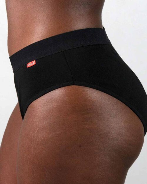 WUKA menstruationstrusse set fra siden