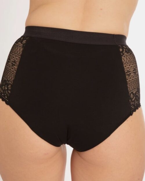 WUKA high waist med blonder set bagfra