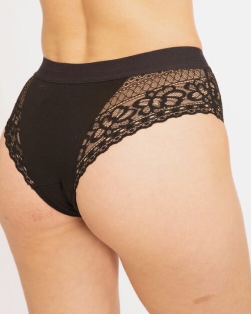 WUKA hipster med blonder set bagfra