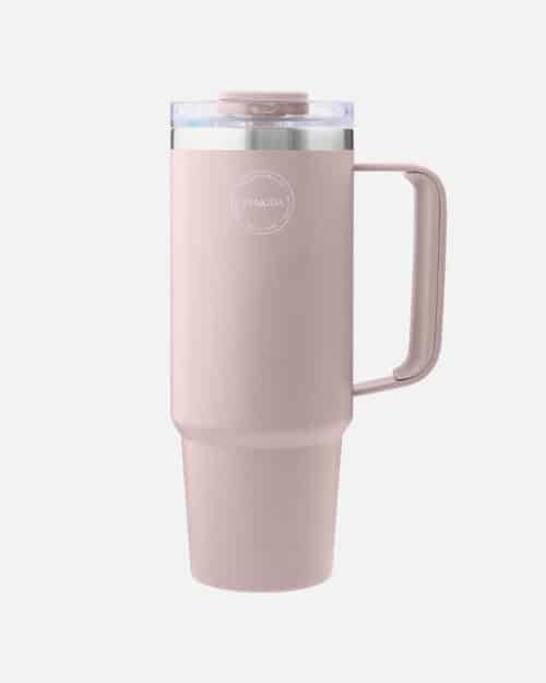 AYA&IDA Thermo Cup with Straw Soft Rose