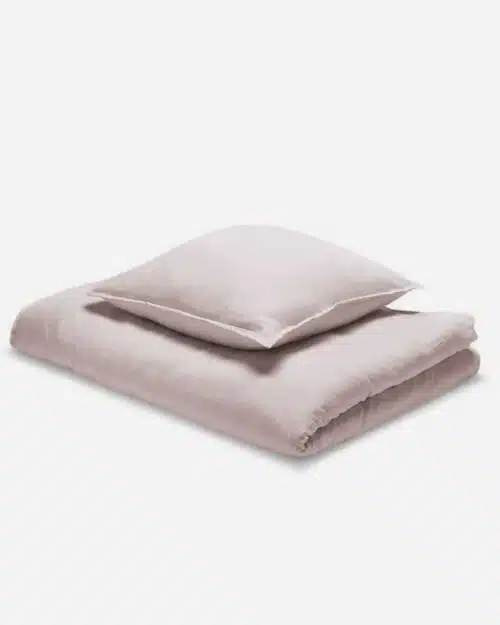 Økologisk sengetøj flamingo pink fra Cocoon