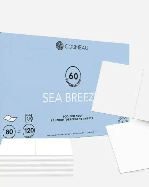 Miljøvenlige vaskeark med duft af sea breeze