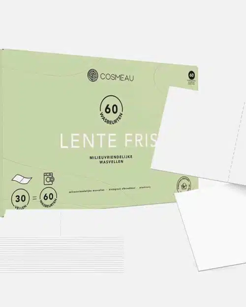 Miljøvenlige vaskeark med duft af forår