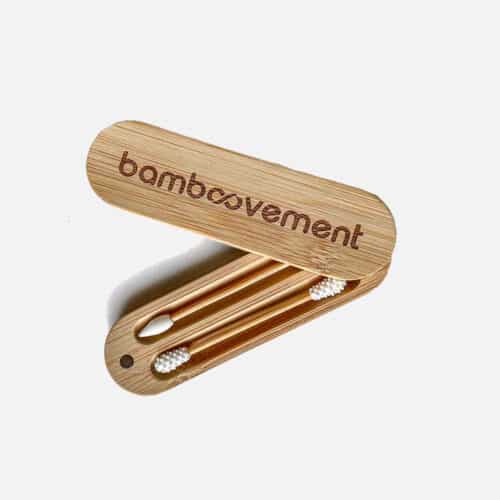 Genanvendelig vatpind i bambus