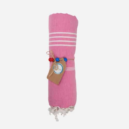 Hammam håndklæde pink