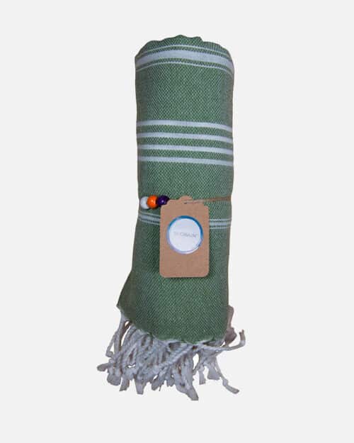 Hammam håndklæde olivengrøn