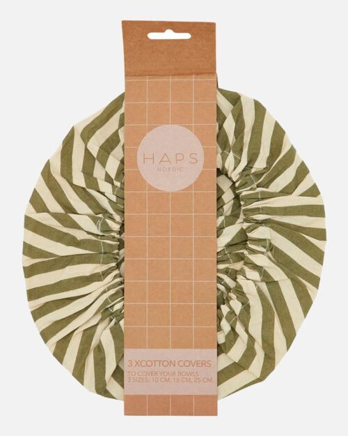 cotton covers olive stripe