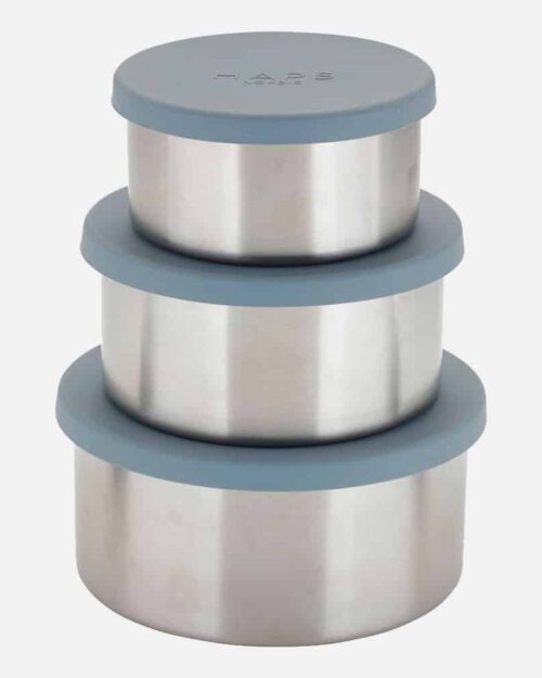 Steel trio large i farven ocean