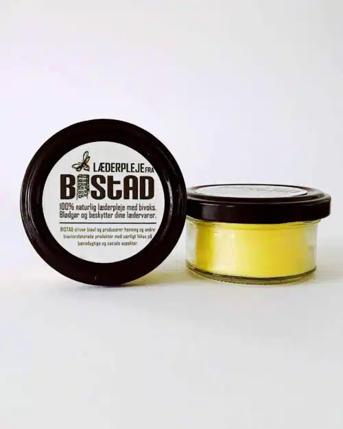 Læderpleje af bivoks fra Bistad