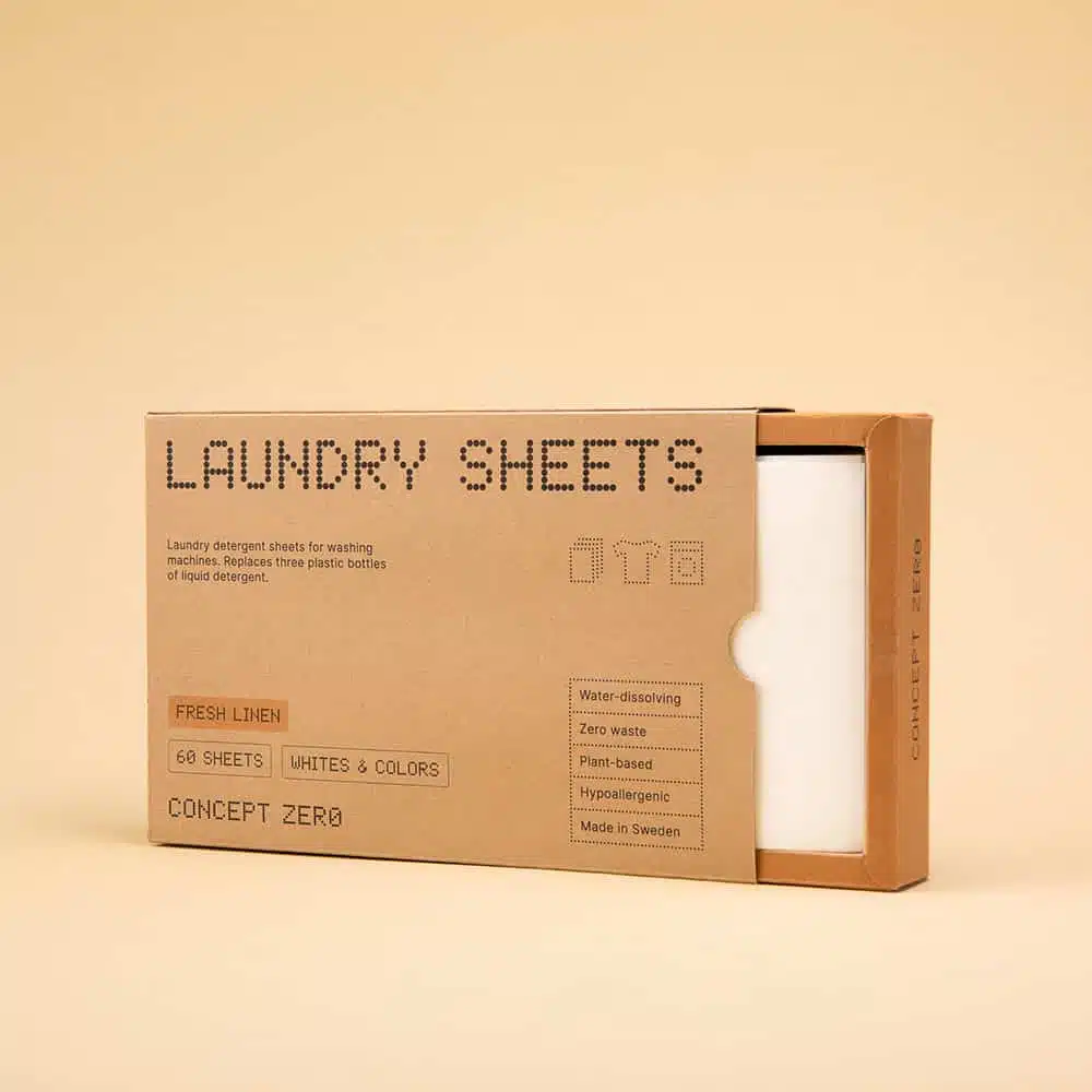 Laundry sheets - vaskemiddel - Nemt enkelt