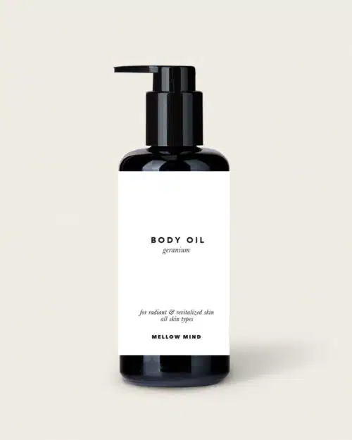 Body oil fra Mellow Mind