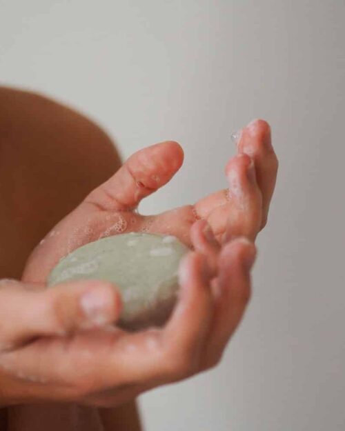 Mellow mind shampoobar I hånd