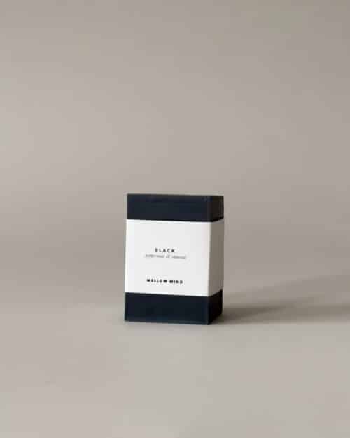 Mellow mind sæbe med kul og pebermynte