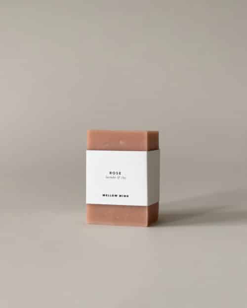 Mellow min sæbe med rose clay