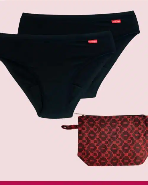 Menstruationstrusser teenager starter kit bikini brief