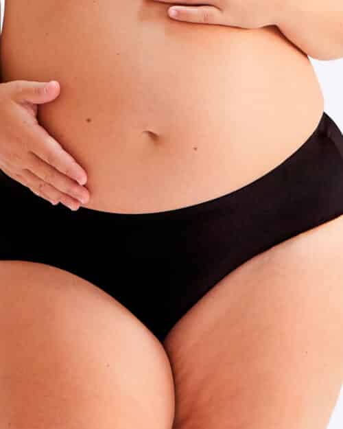 Inkontinenstrusse midi sort