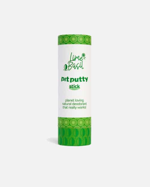 pit putty deodorant stick lime og basil
