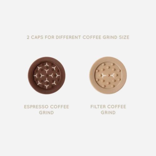 Silikonelåg til Nespresso kaffekapsel