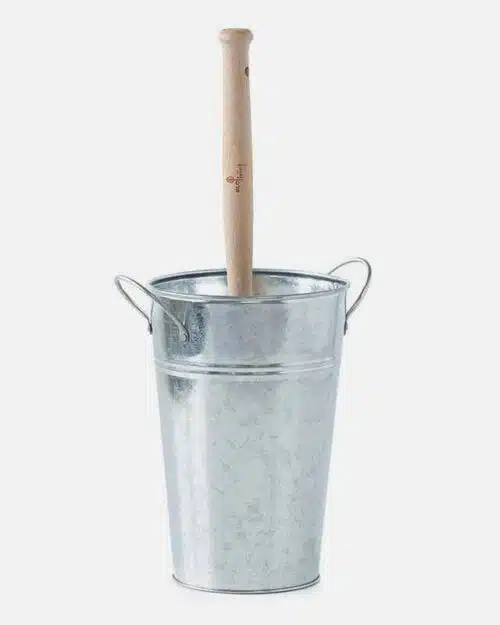 Toiletbørsteholder i silver