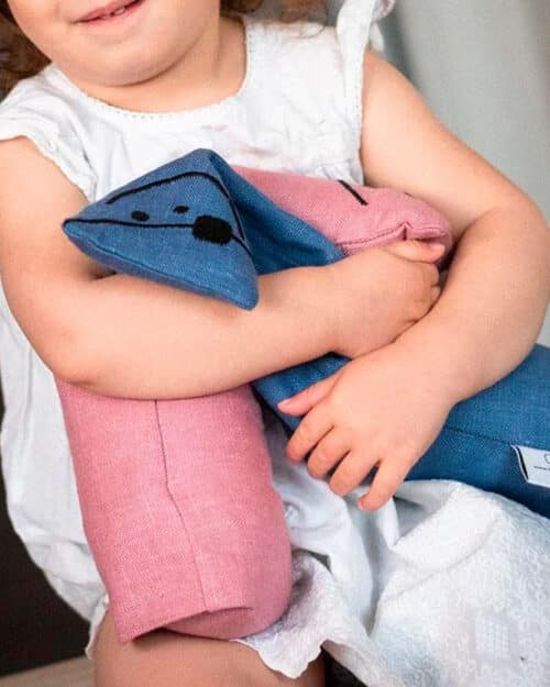 varmepuder med hvedekerner til børn