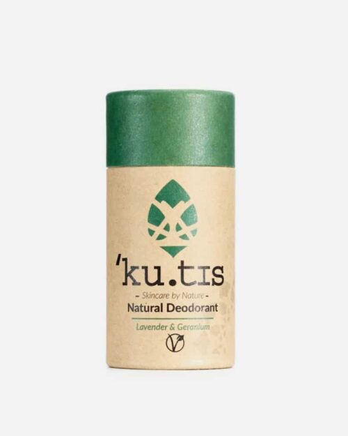 Vegansk og naturlig deodorant med lavendel og geranium fra Kutis