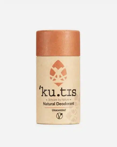 Vegansk og naturlig deodorant uden duft fra Kutis