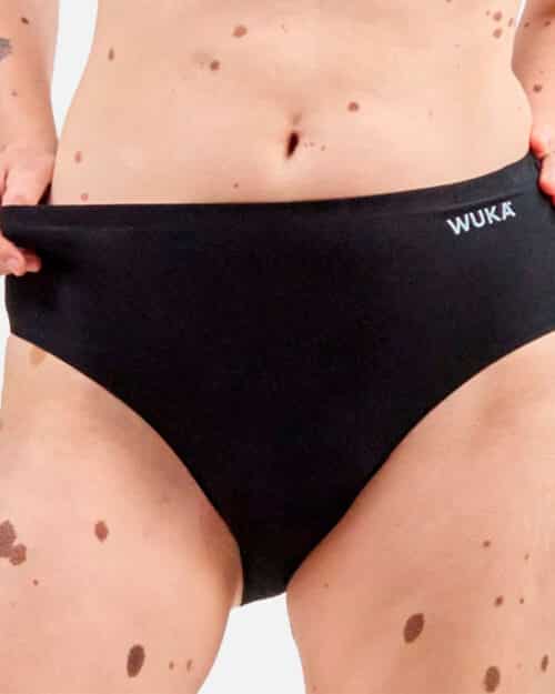 Wuka stretch cotton midi menstruationstrusser