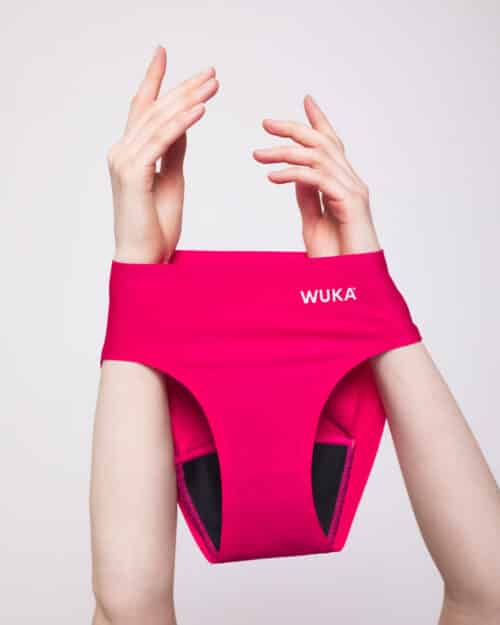 WUKA teen menstruationstrusser i røde